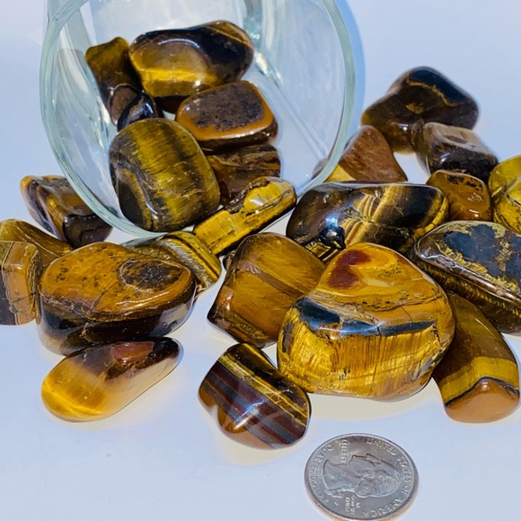 Tiger’s Eye Tumbled Crystal - Picture 3 of 5
